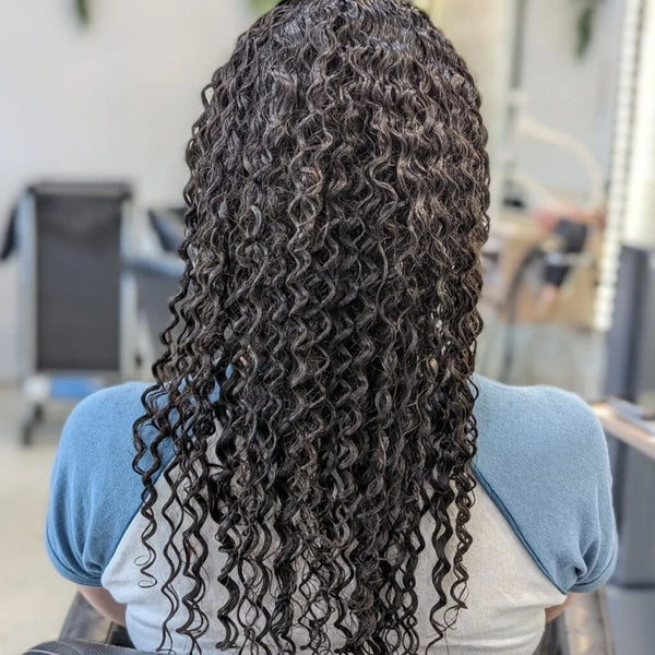 4C coily hair from the back — curly hair Dubai